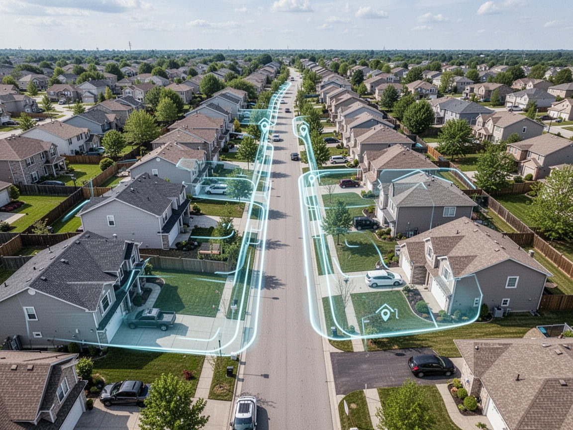 Roofing Service Areas Map