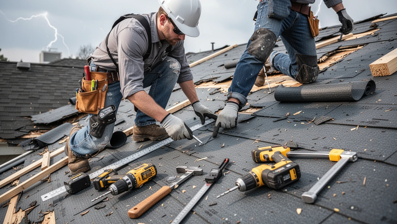 Storm Damage Roof Repair